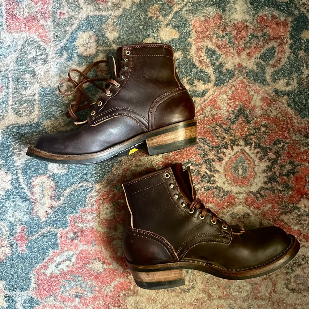RESERVED - Size 10D Gently Used HANDMADE Men’s Boots - The WILSHIRE by Frank’s